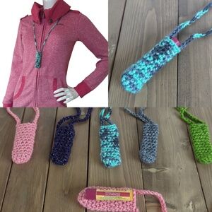 Handmade Crochet Lipgloss Lip Balm Chapstick Cozy Cover